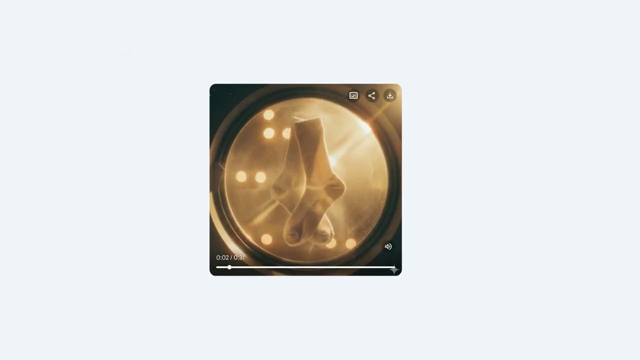 Gemini Lyria Music Generation Feature - Socks