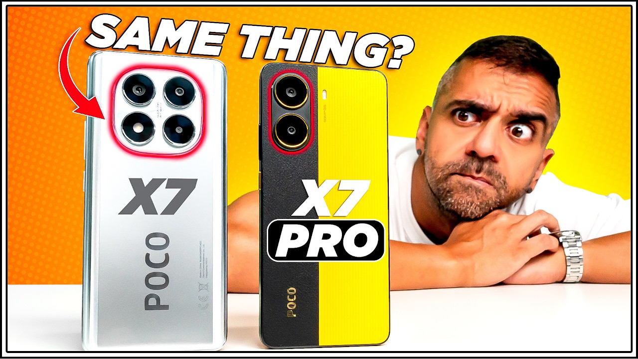 POCO X7 vs POCO X7 Pro – What's Different? 🤔