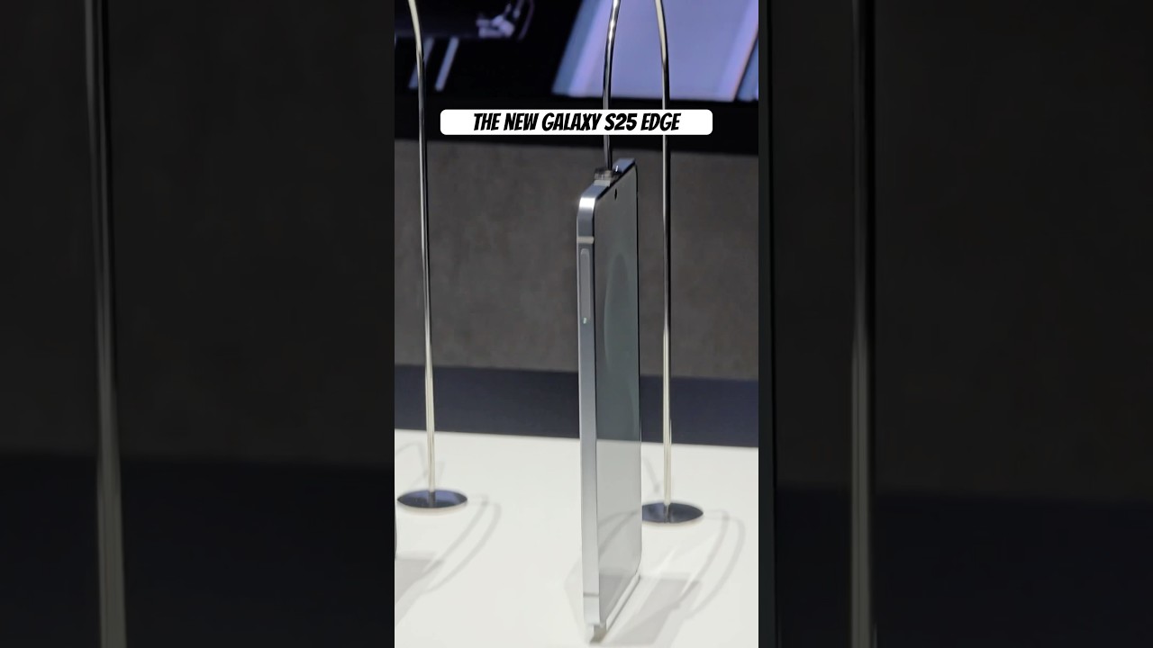 The NEW Samsung Galaxy S25 Edge IRL!