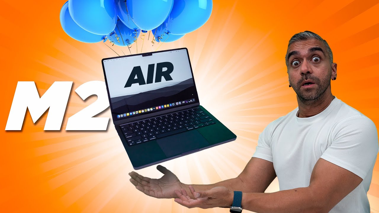 NEW 2022 M2 MacBook Air... in Midnight! | Unboxing & Hands-On