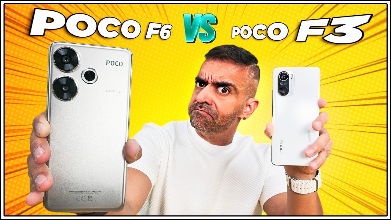 POCO F3 vs POCO F6: The King 👑 FINALLY Lost? 😳