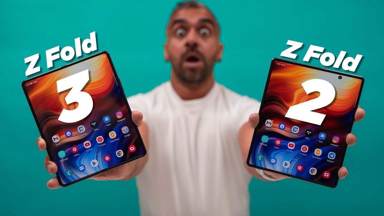 Samsung Galaxy Z Fold 3 Vs Z Fold 2: Hands On Comparison