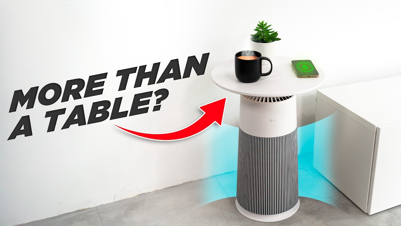 An Air Purifier or a Furniture? 🤔 LG PuriCare AeroFurniture Air Purifier