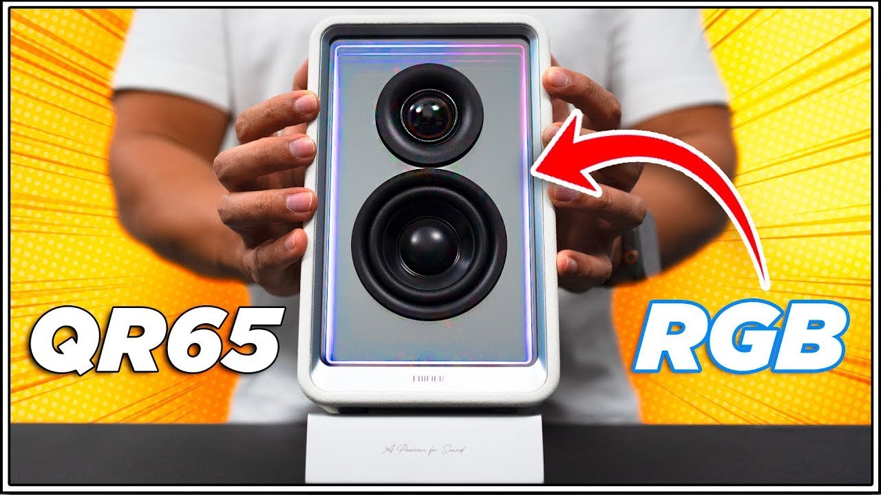 Speakers WITH RGB LIGHTING? 🤔 : EDIFIER QR65 Review!