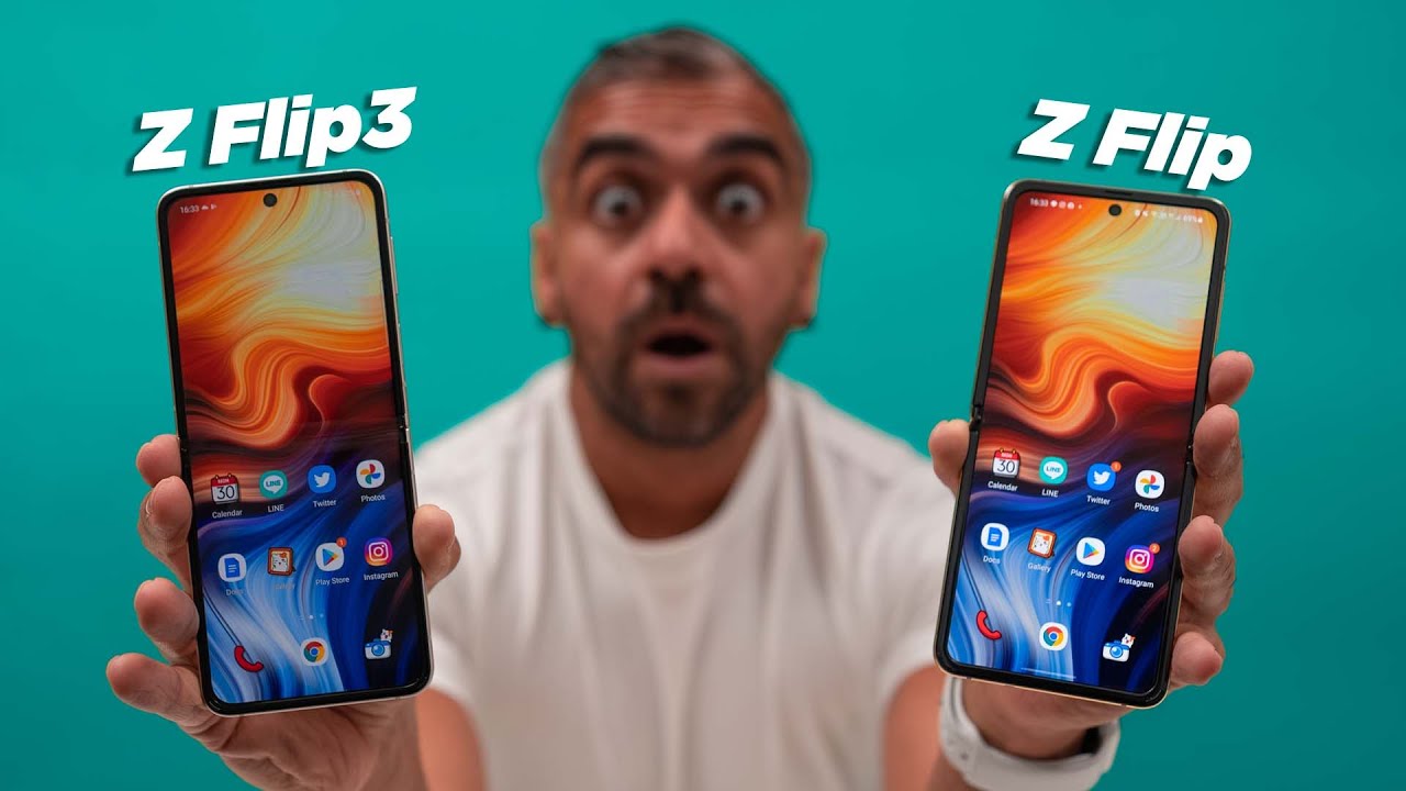 Samsung Galaxy Z Flip 3 Vs Samsung Galaxy Z Flip : Hands On Comparison!