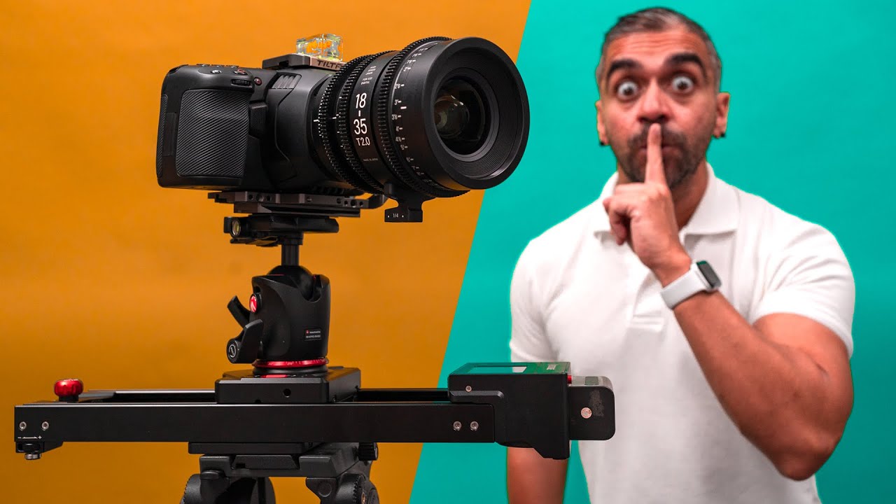 My ULTIMATE YouTube SECRET! 🤫 : iFootage Slider Shark Nano