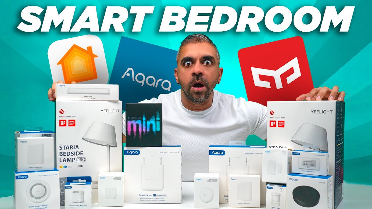 The 2023 ULTIMATE Smart Bedroom With Apple HomeKit, Aqara & Yeelight!