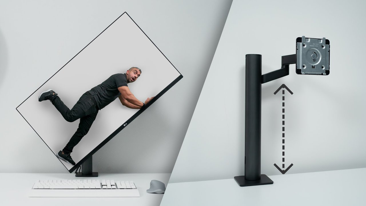 Best 2022 Ergonomic Monitor! 😱 : LG 32” UltraFine™ Display Ergo 4K Monitor!