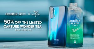 HONOR Malaysia Partners The Alley to Launch Limited Edition Drink
