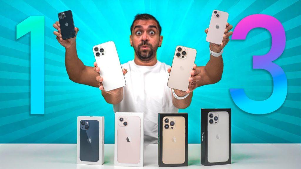 First Impressions for ALL the iPhone 13 Series: What Are The REAL Differences? 🤔