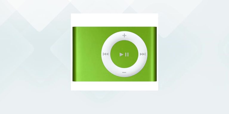 2.5 green ipod shuffle