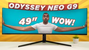 This MONSTROUS Gaming Monitor lets you see FAR and WIDE! Samsung Odyssey Neo G9 | Unboxing & First Impressions