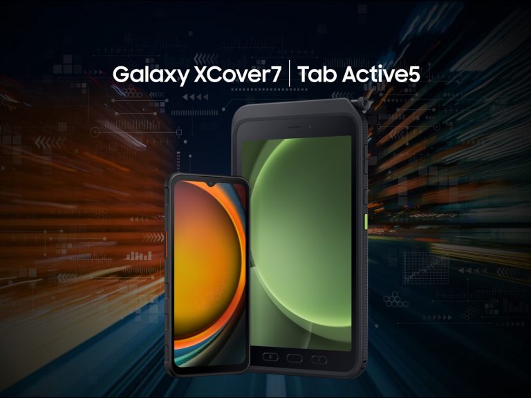 Samsung Galaxy XCover7 and Galaxy Tab Active5
