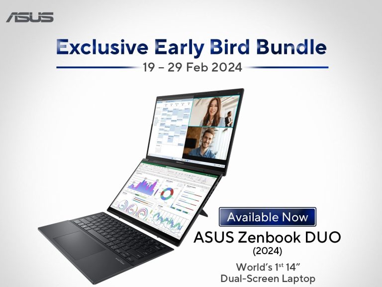 ASUS Zenbook DUO & ROG Zephyrus G16 Exclusive Early Bird Bundles cover