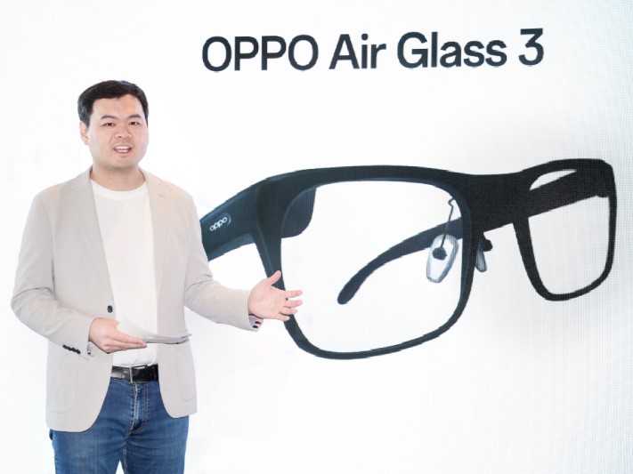 OPPO Unveils OPPO Air Glass 3 Prototype At MWC 2024