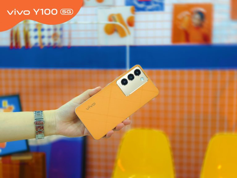 vivo Y100 5G Leather Orange