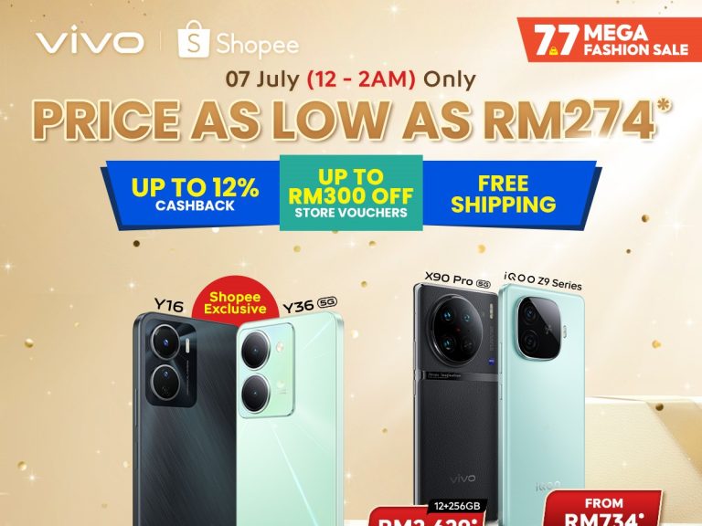 Shopee 7.7 Crazy Deals vivo Malaysia cover
