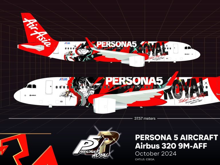 AirAsia Sega Persona 5 Royal