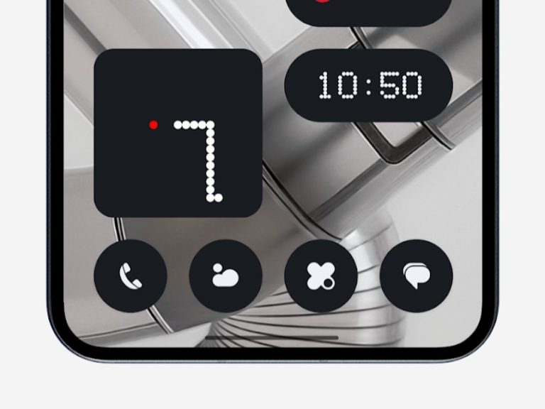 Nothing Snake Game Widget