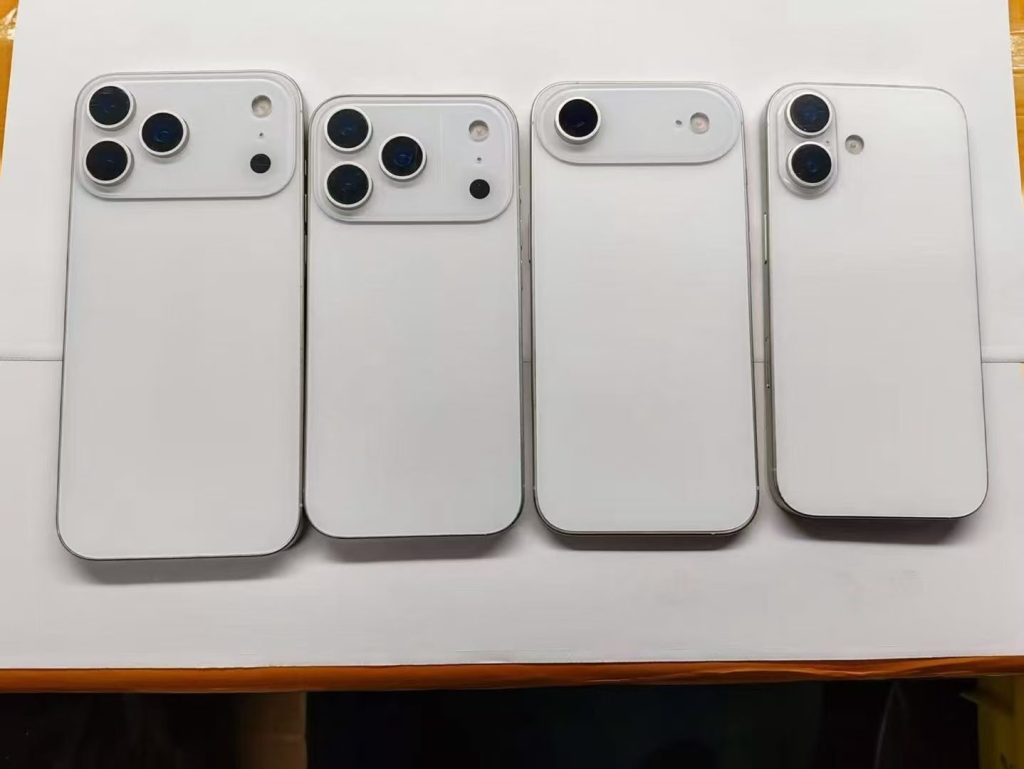 iPhone 17 Series Dummy Leak White