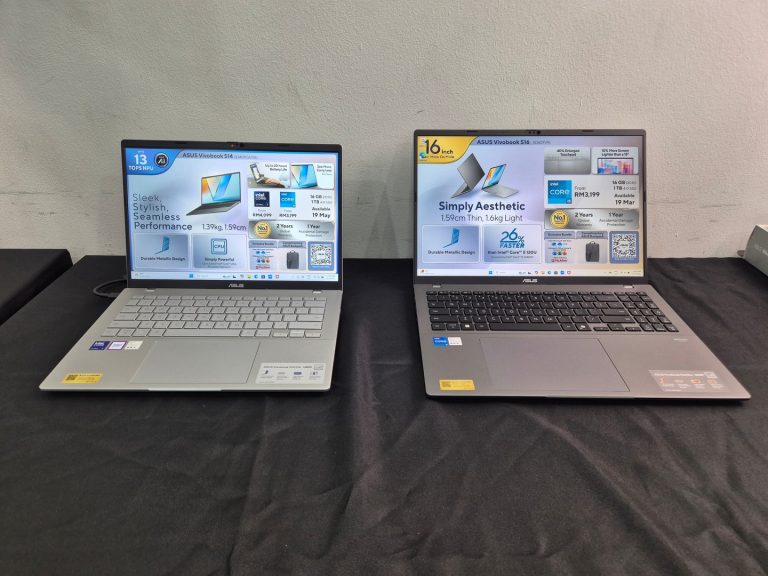 ASUS Vivobook S14 and S16