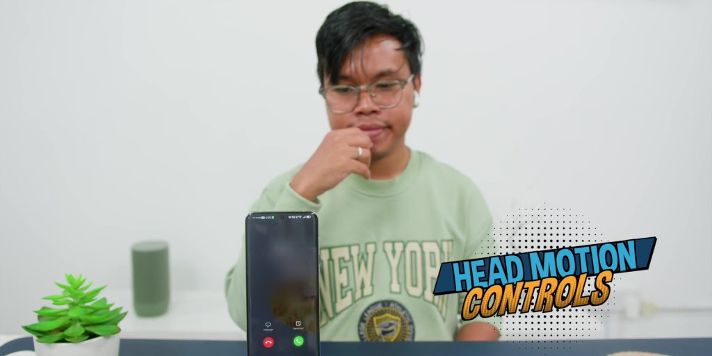 HUAWEI FreeBuds 6 Head motion controls