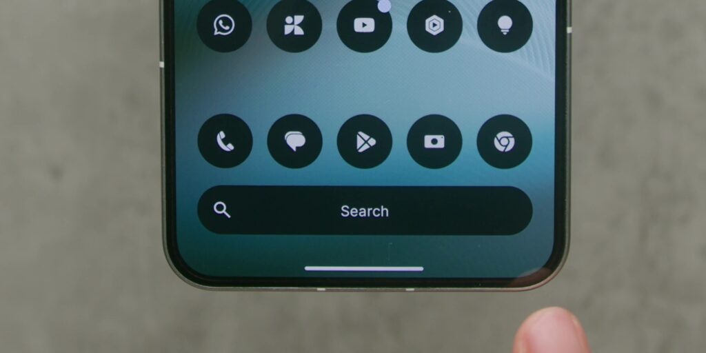 Nothing Search bar