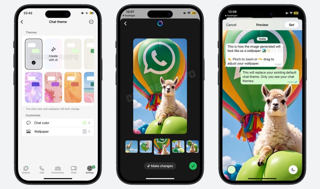 WhatsApp AI Generated Wallpaper