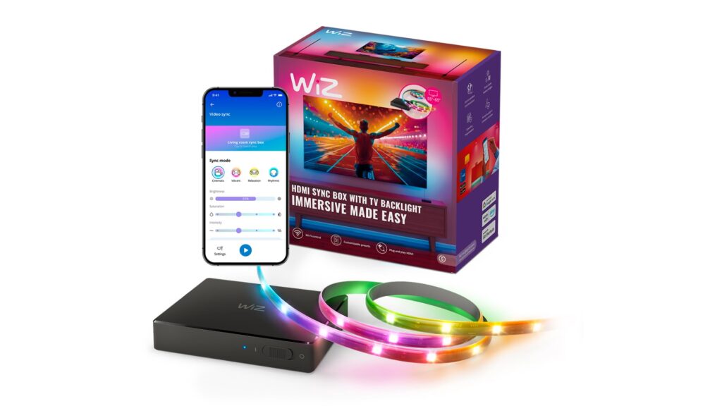WiZ HDMI Sync Box with TV Backlight