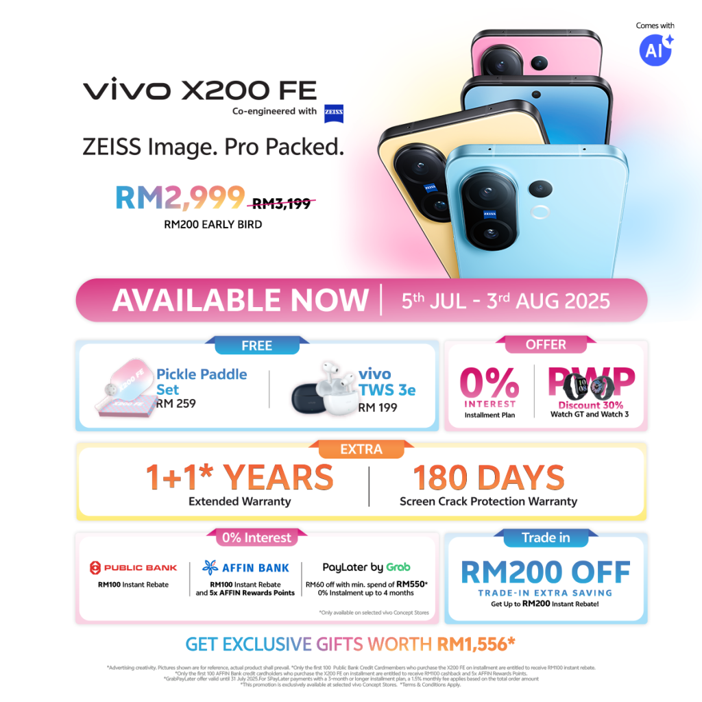vivo X200 FE First Sale