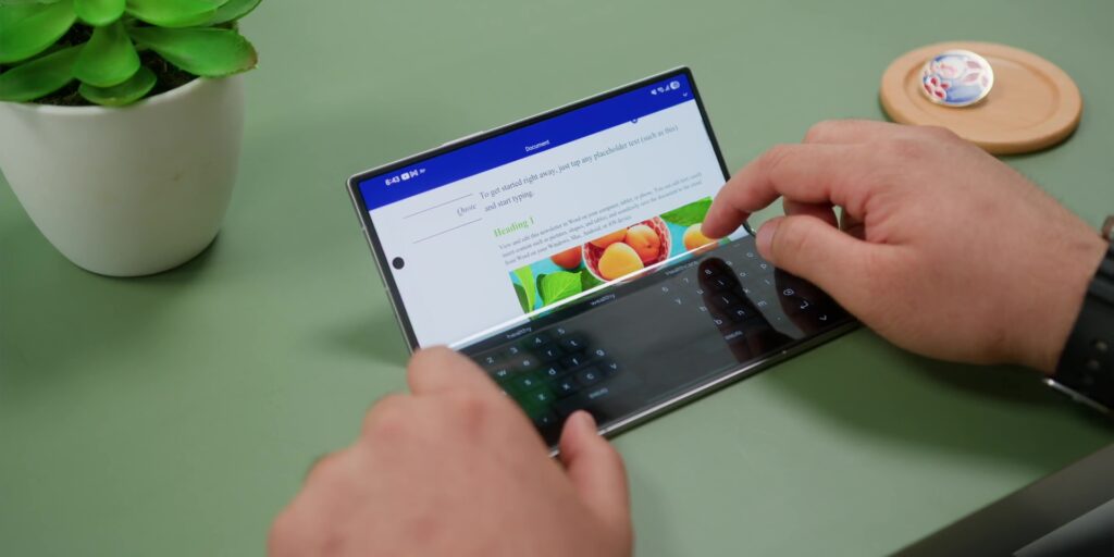 Samsung Galaxy Z Fold7 business proposal