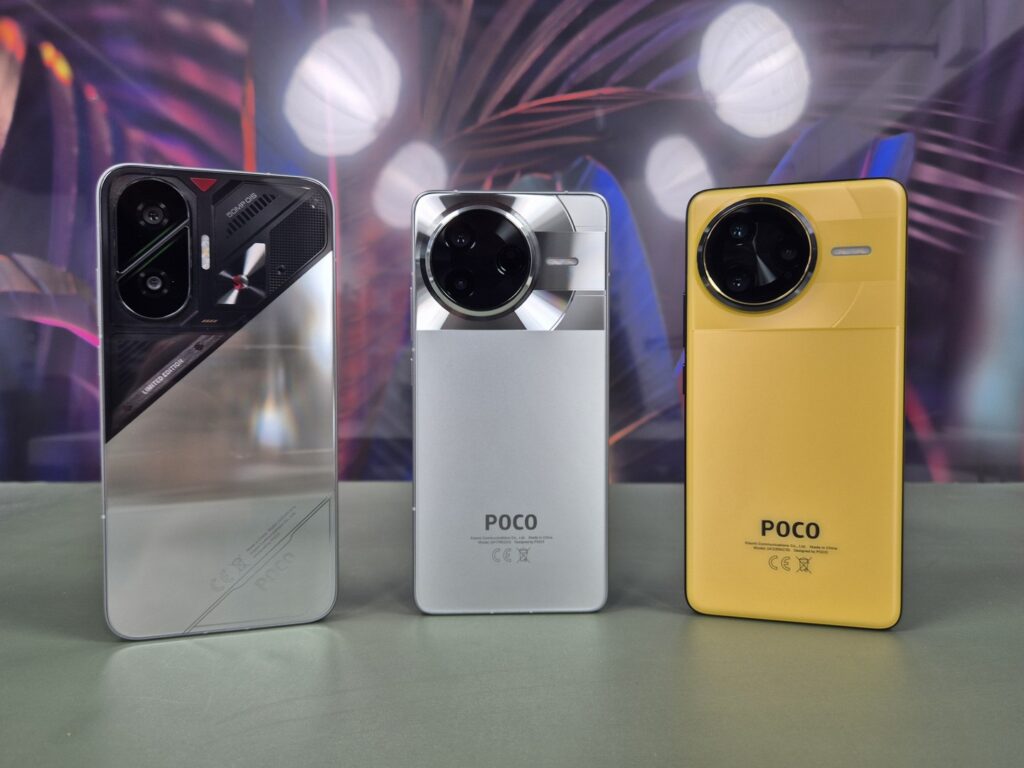 POCO F7, F7 Pro and F7 Ultra cover
