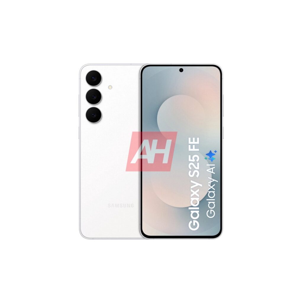 Samsung Galaxy S25 FE Render White