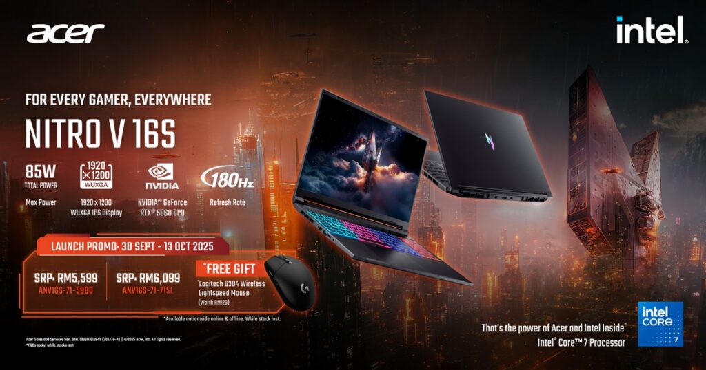Acer Nitro V 16S Banner
