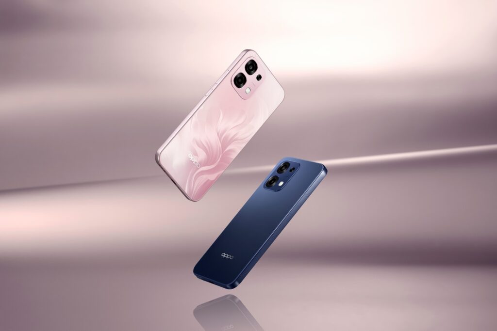 OPPO A6 Pro 5G Coral Pink & Stellar Blue