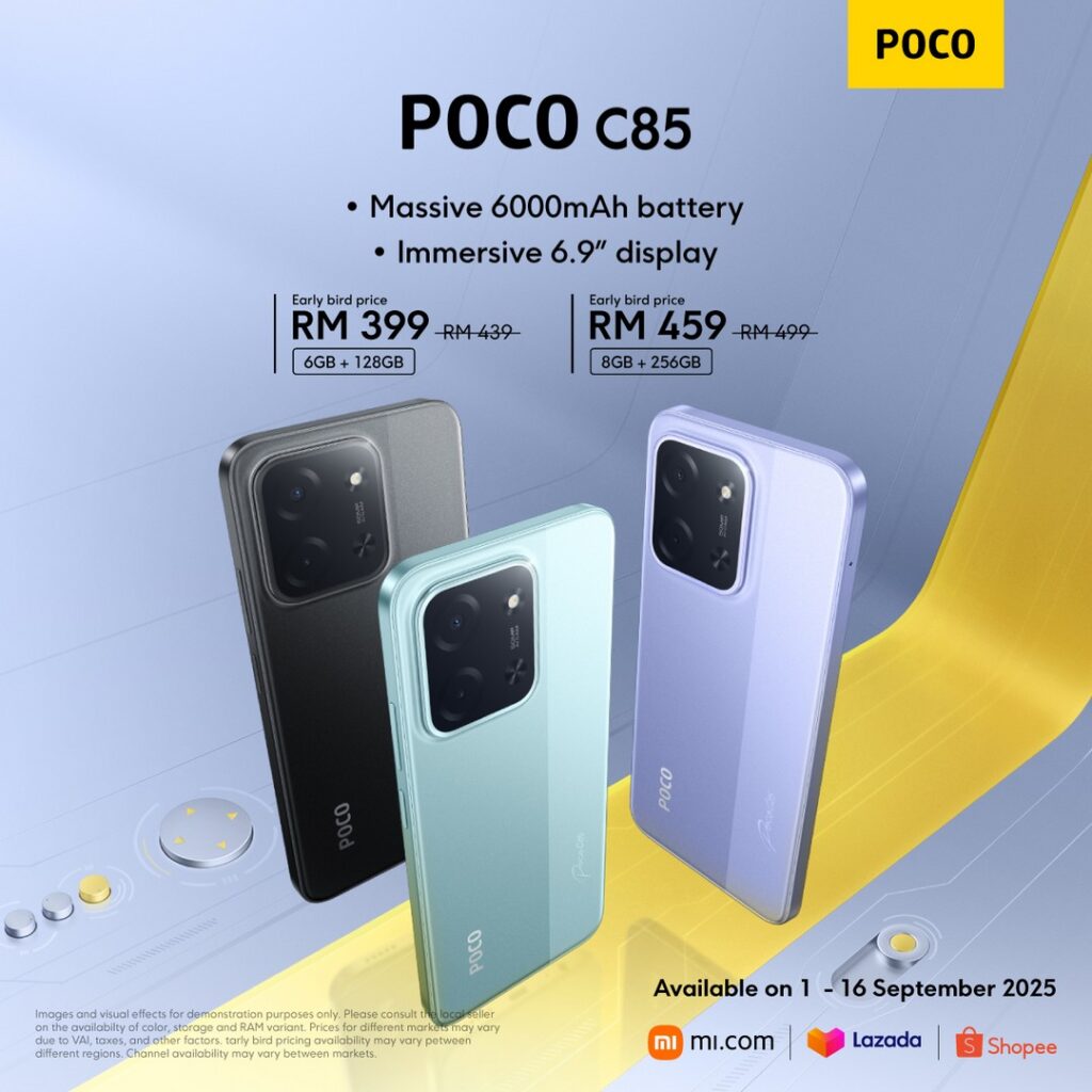 POCO C85 Malaysia Pricing