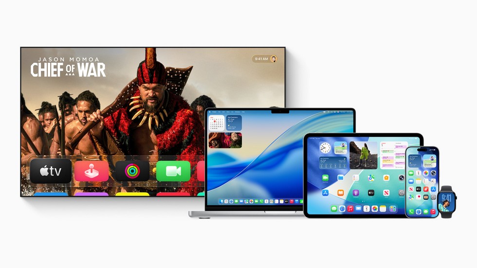 iOS 26, iPadOS 26, macOS Tahoe, watchOS 26, tvOS 26, and visionOS 26