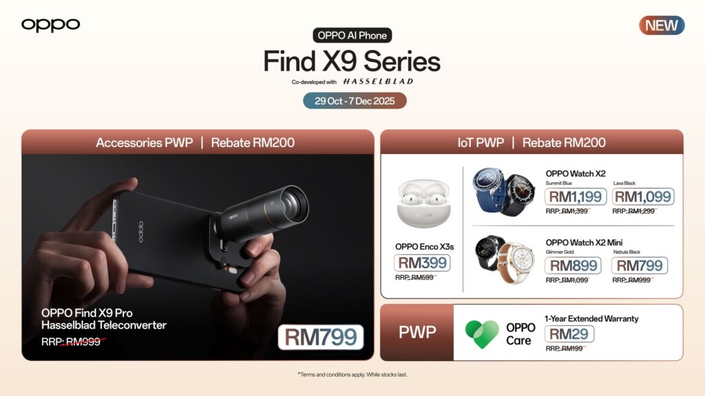 OPPO Find X9 Series Accessories