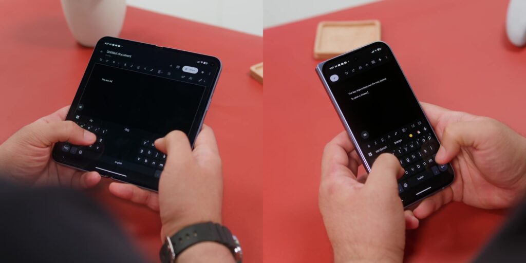 Google Pixel 10 Pro Fold Review: Yes ✅ AND No ❌ 3 1.2 typing