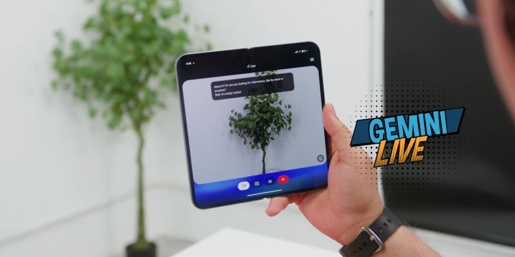 Google Pixel 10 Pro Fold Review: Yes ✅ AND No ❌ 4 Google Pixel 10 Pro Fold - Gemini Live