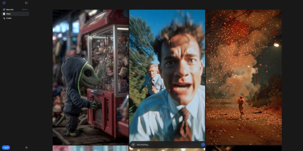 Meta AI Website Posts