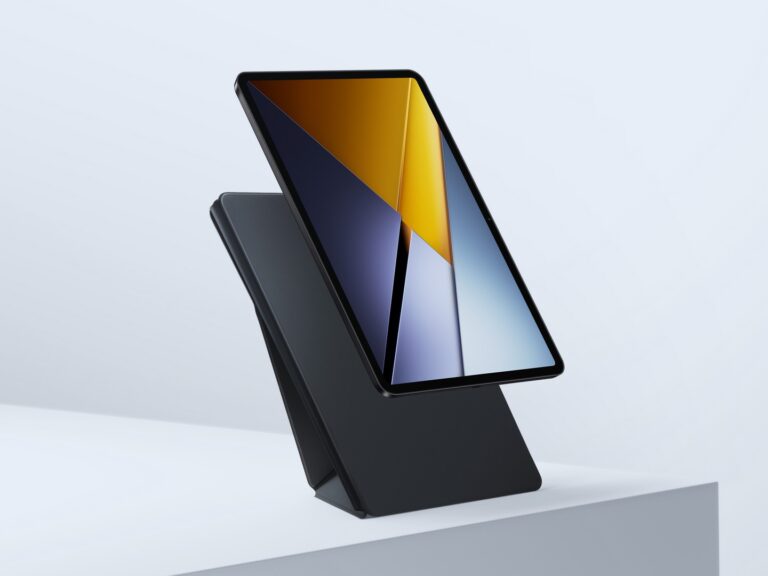 POCO Pad X1-Black on desktop