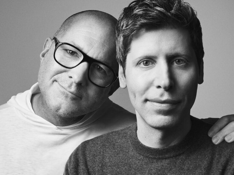 Sam Altman Jony Ive OpenAI Hardware Prototype