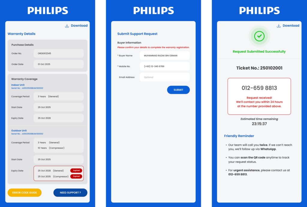 Smart Care QR System 3. Scan After Register