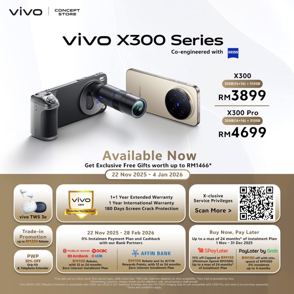vivo X300 First Sales Malaysia