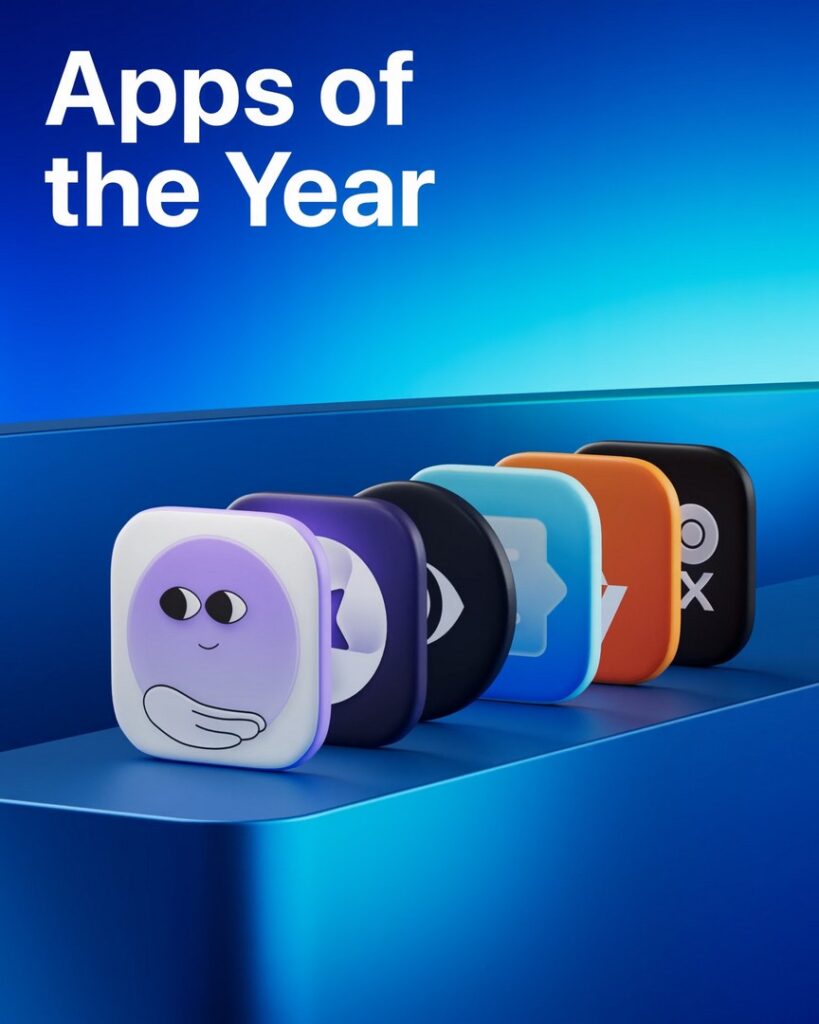 Apple 2025 App Store Awards Apps of the Year 2
