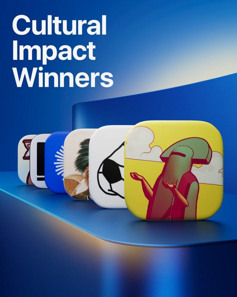 Apple 2025 App Store Awards Cultural Impact