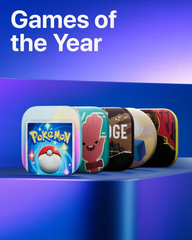 Apple 2025 App Store Awards Games of the Year