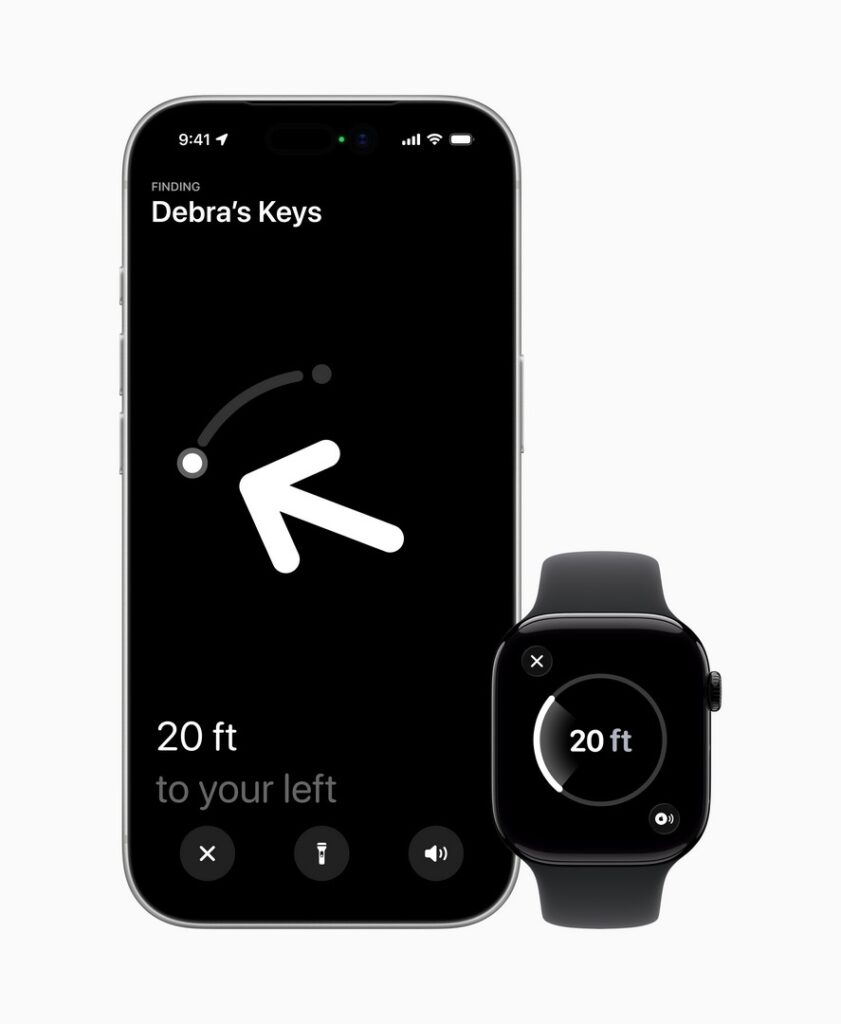 Apple AirTag Apple Watch