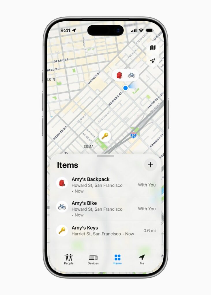 Apple AirTag Find My Items